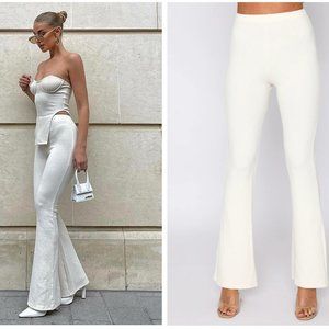 White Fox Boutique The Revival Pant Set in Cream
